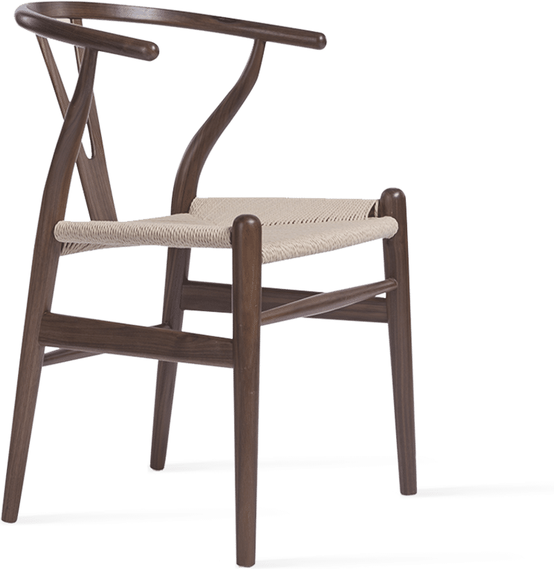 Wishbone (Y) Chair - CH24 Walnut Stain/Natural