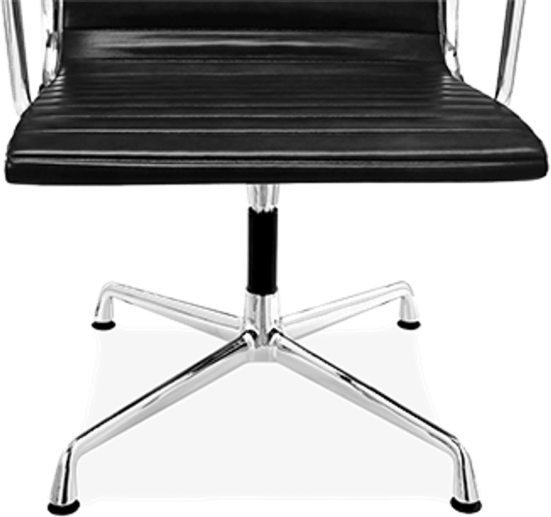 Chaise de bureau style Eames EA108 en cuir