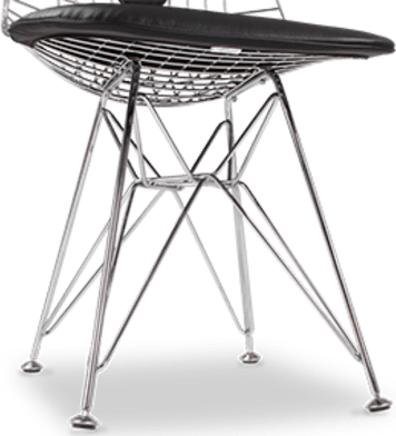 Chaise de salle à manger en fil métallique Bikini