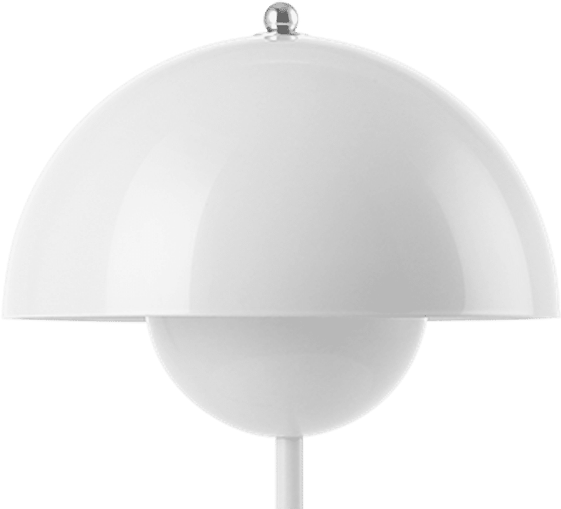 Flowerpot Style Table Lamp