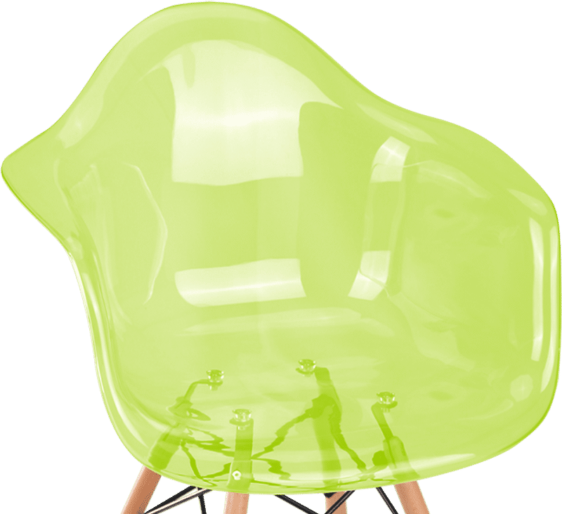 DAW Style Transparenter Stuhl