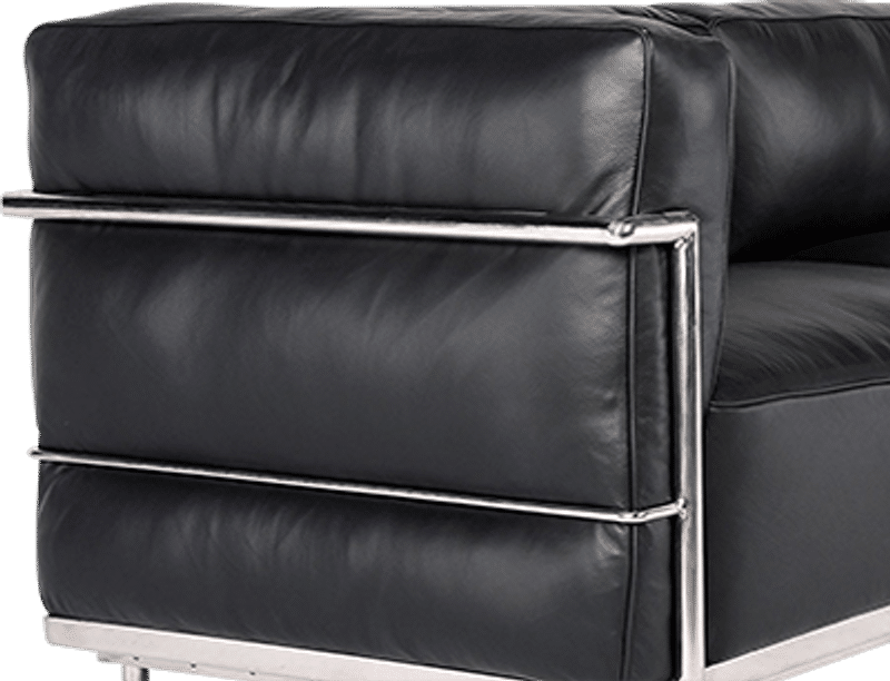 LC3 Style 3-Sitzer Grand Sofa