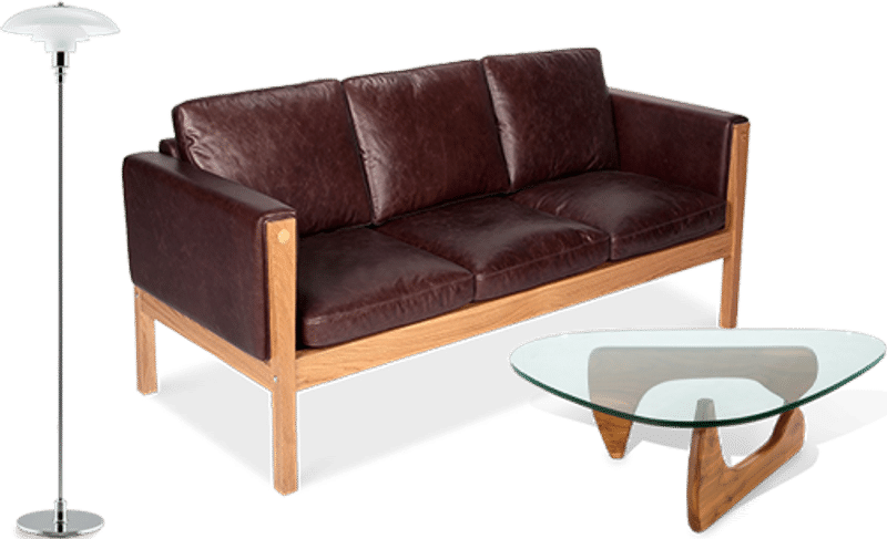 CH163 3-seters sofa