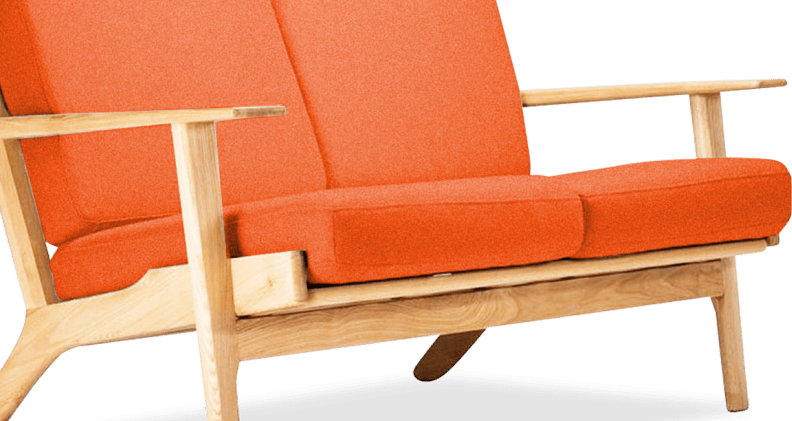 GE 290 Plank Loveseat 2 Seater Sofa