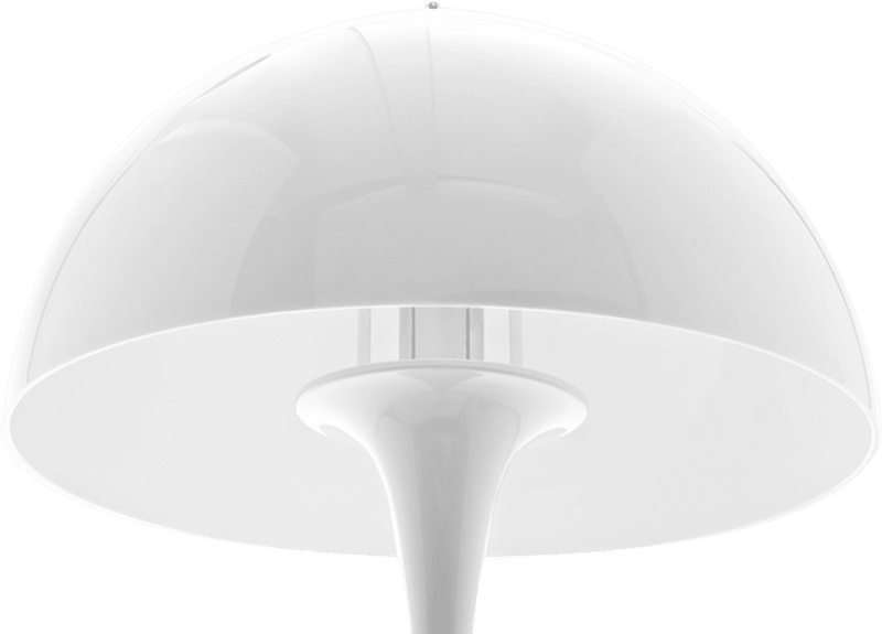 Panthella stijl vloerlamp