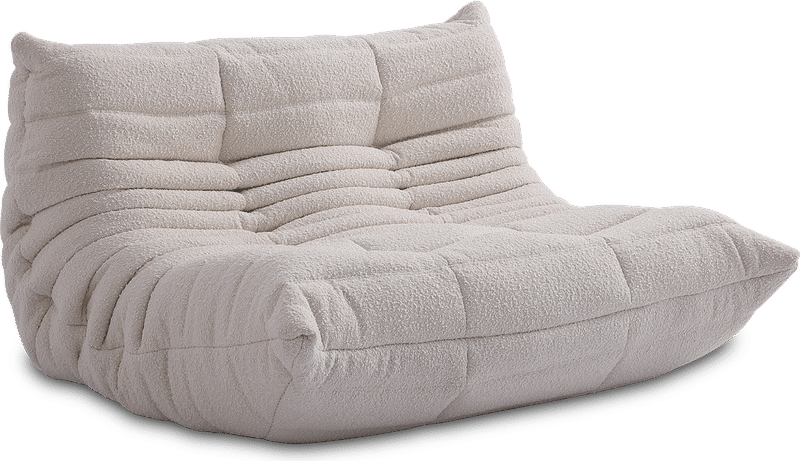 Comfort Style 2-Sitzer Sofa Creamy Boucle/Boucle