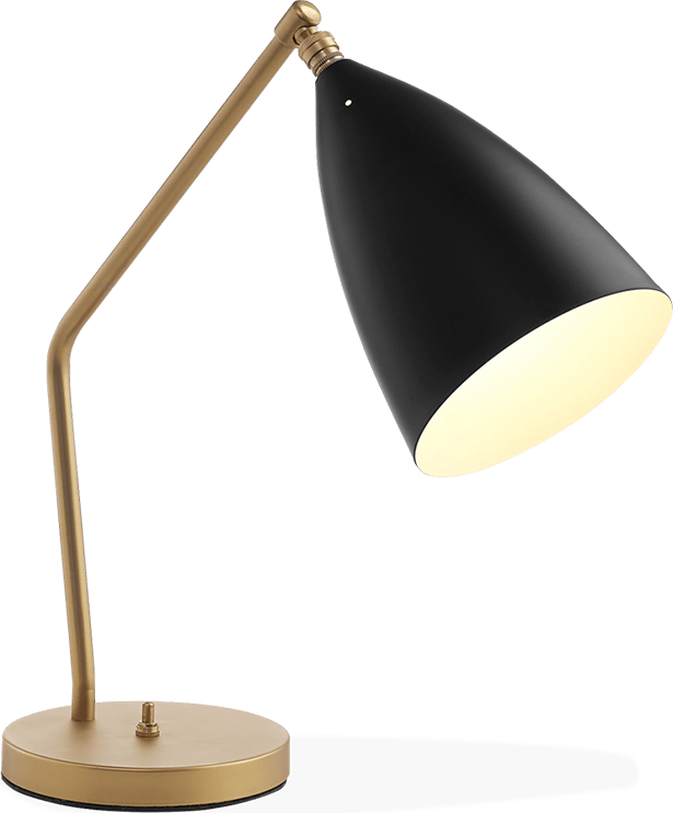 Grasshopper Style Table Lamp Charcoal Grey image.