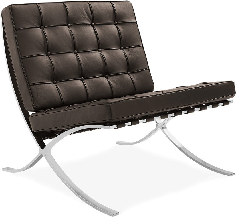 Barcelona Chair Italian Leather/Dark Brown image.