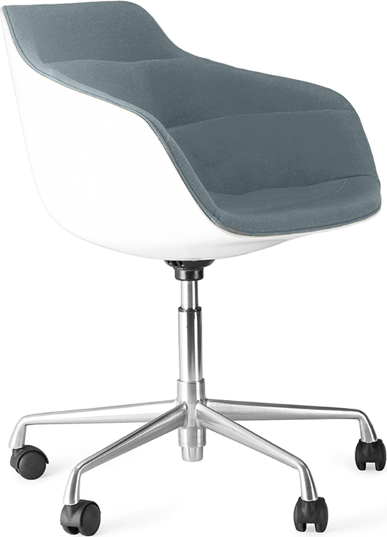 Flow Office Chair Charcoal Grey image.