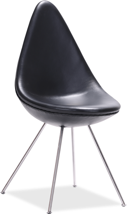 Drop Chair Premium Leather/Black  image.