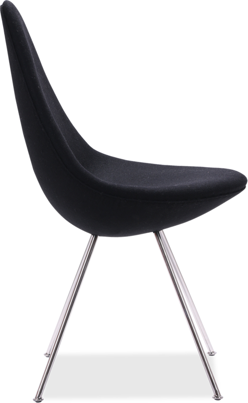 Arne Jacobsen Drop Chair – Black | Mobelaris