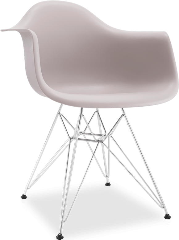 DAR Style Plastic Chair Mauve image.