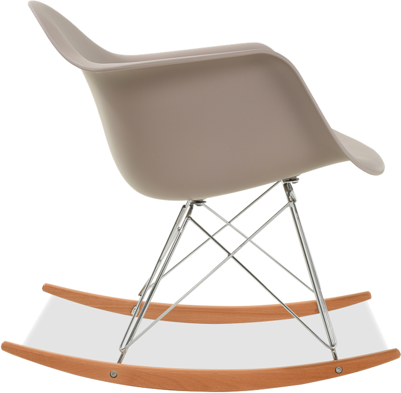 Muave Rocking Chair Charles Eames RAR Rocking Chair – Mauve Light Wood | Mobelaris