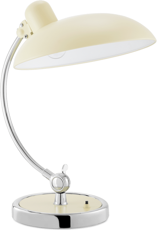 Kaiser Idell Style Table Lamp Beige image.