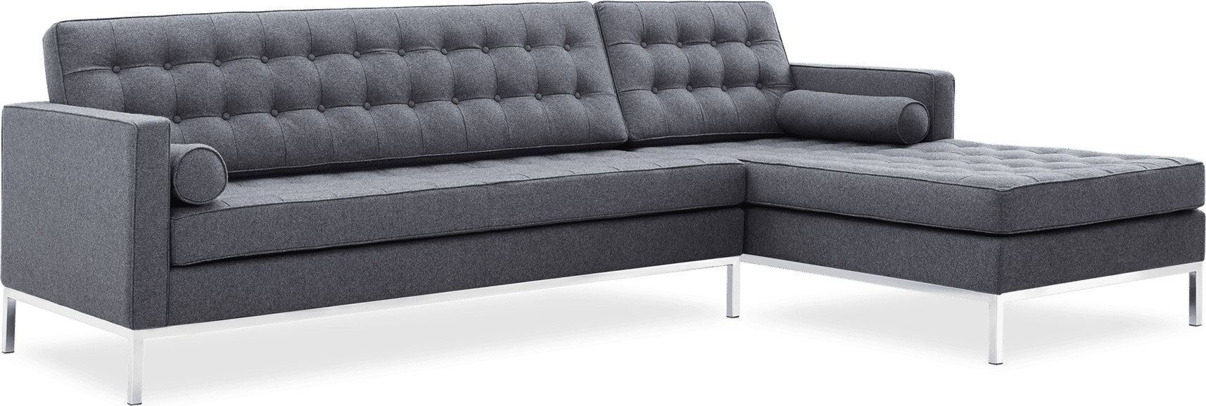 Knoll Corner Sofa Wool/Grey image.