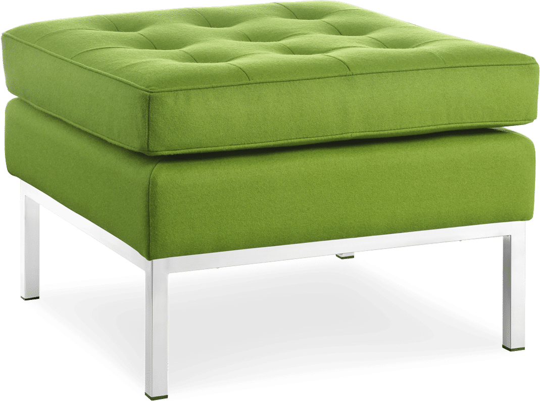 Lime on sale green ottoman