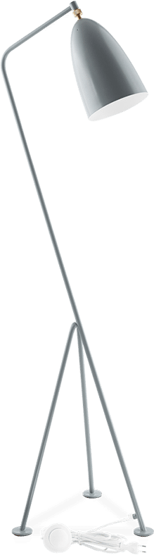 Grasshopper Style Floor Lamp Grey image.