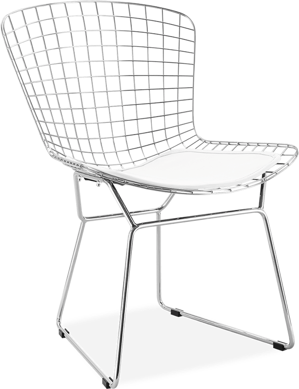 Wire Chair White image.