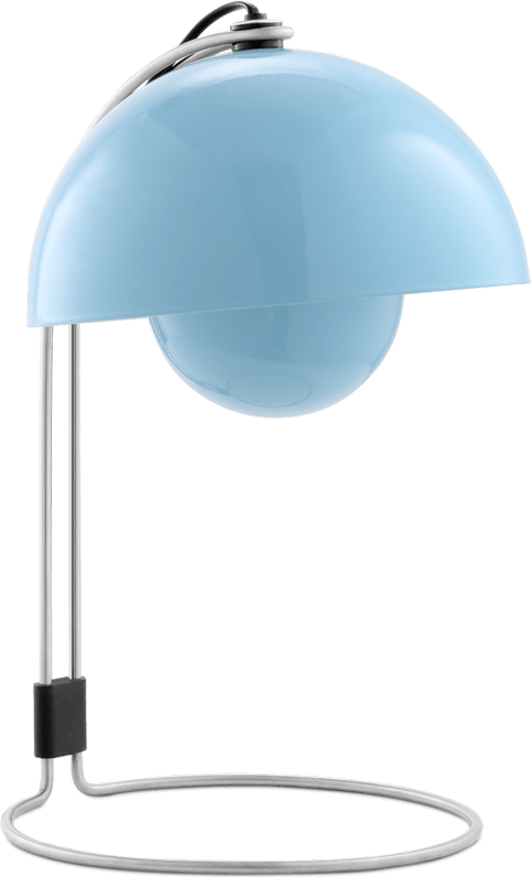 Flowerpot VP4 Style Table Lamp Aqua Blue image.