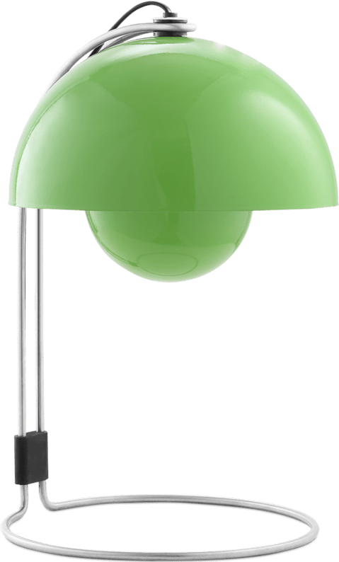 Flowerpot VP4 Style Table Lamp Green image.