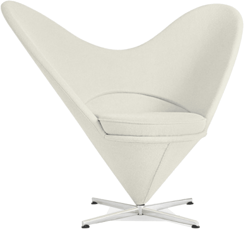 Heart Chair White image.