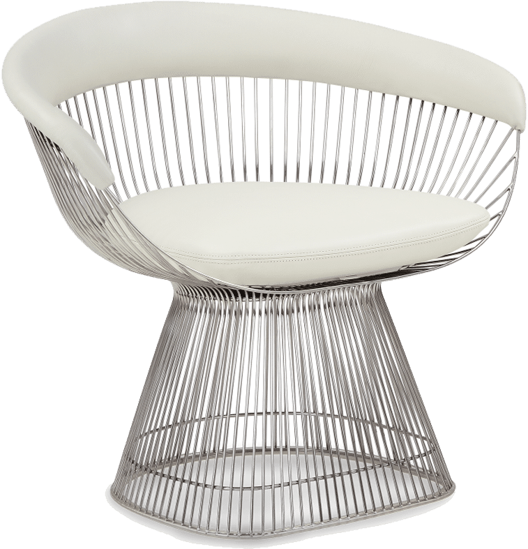 Platner Armchair Cream image.