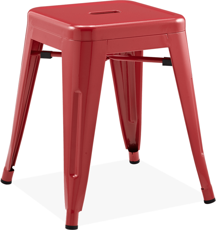Tolix Stool Red image.