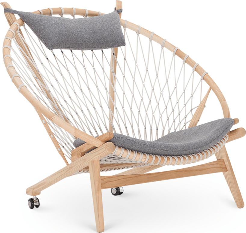 Hoop Chair Light Pebble Grey image.