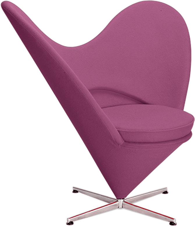Heart Chair Purple image.