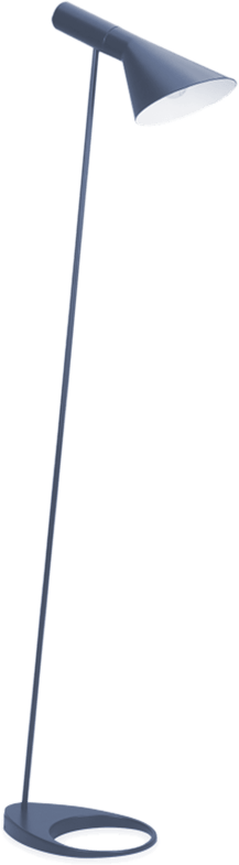 AJ Style Floor Lamp Charcoal Grey image.