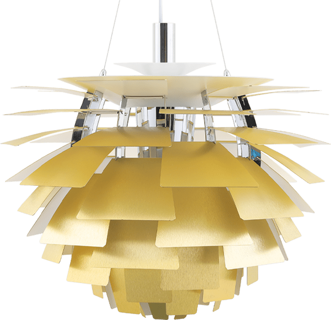 Artichoke Lamp  Brass/60 CM image.