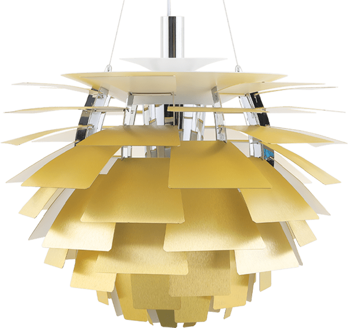 Artichoke Lamp  Brass/72 CM image.