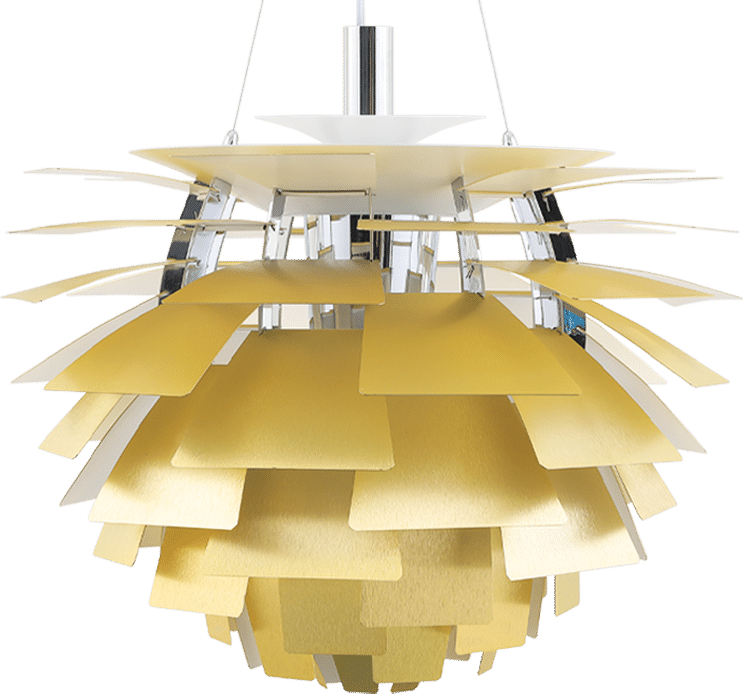 Artichoke Lamp  Brass/84 CM image.