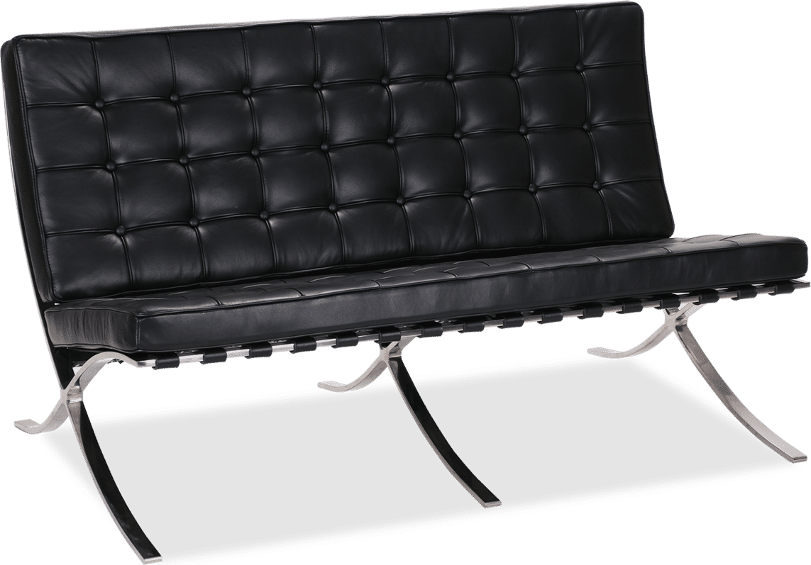 Barcelona 2 Seat Sofa Dark Tan image.