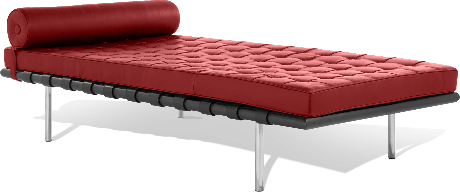 Barcelona Daybed Deep Red/Black Lacquered image.
