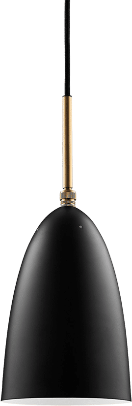 Grasshopper Style Pendant Lamp Black image.
