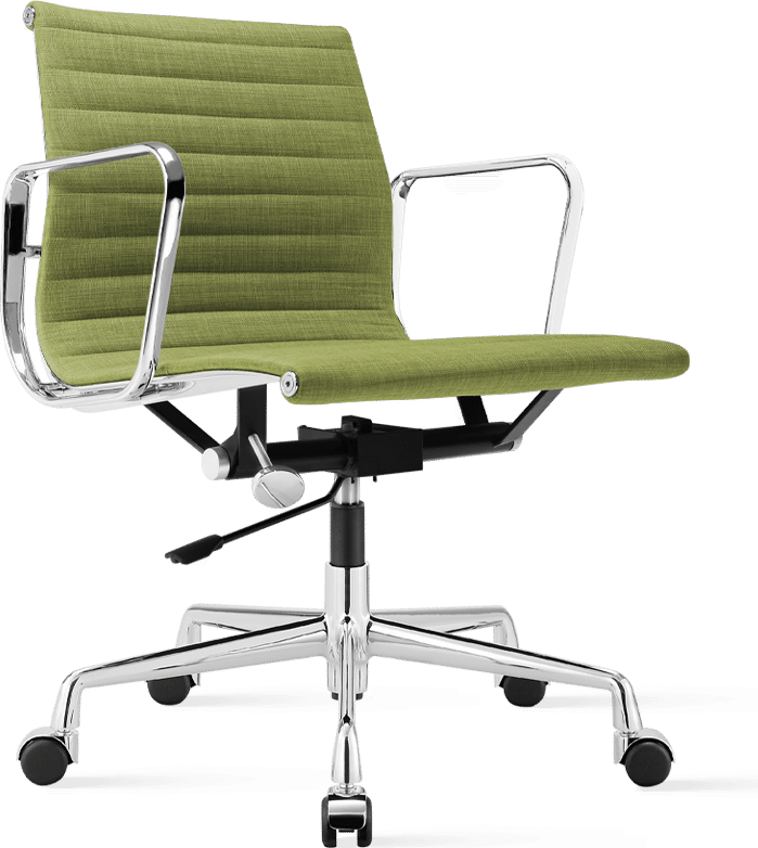 Eames Style Office Chair EA117 Fabric Green image.