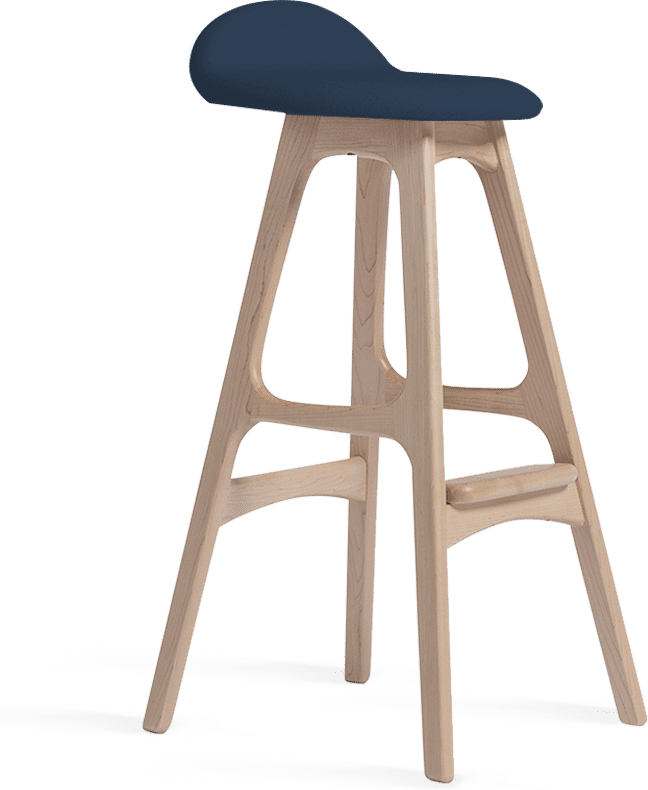 Erik Buch Bar Stool Aqua Blue image.