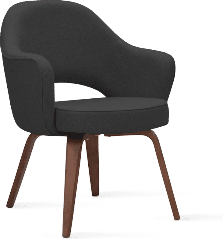 Executive Chair - With Arms Charcoal Grey image.