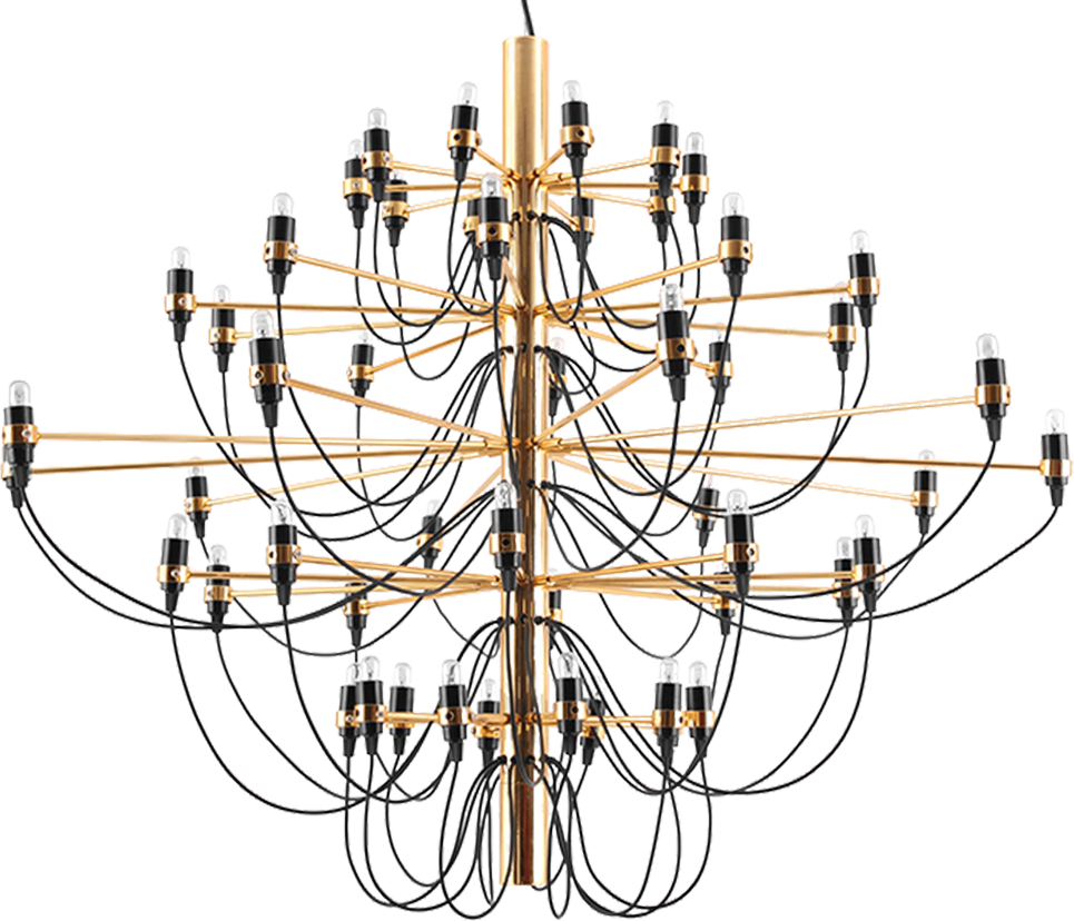 Chandelier 2097 Gold/Large image.