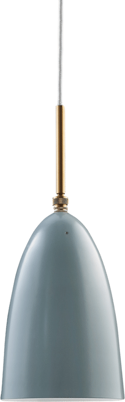 Grasshopper Style Pendant Lamp Grey image.