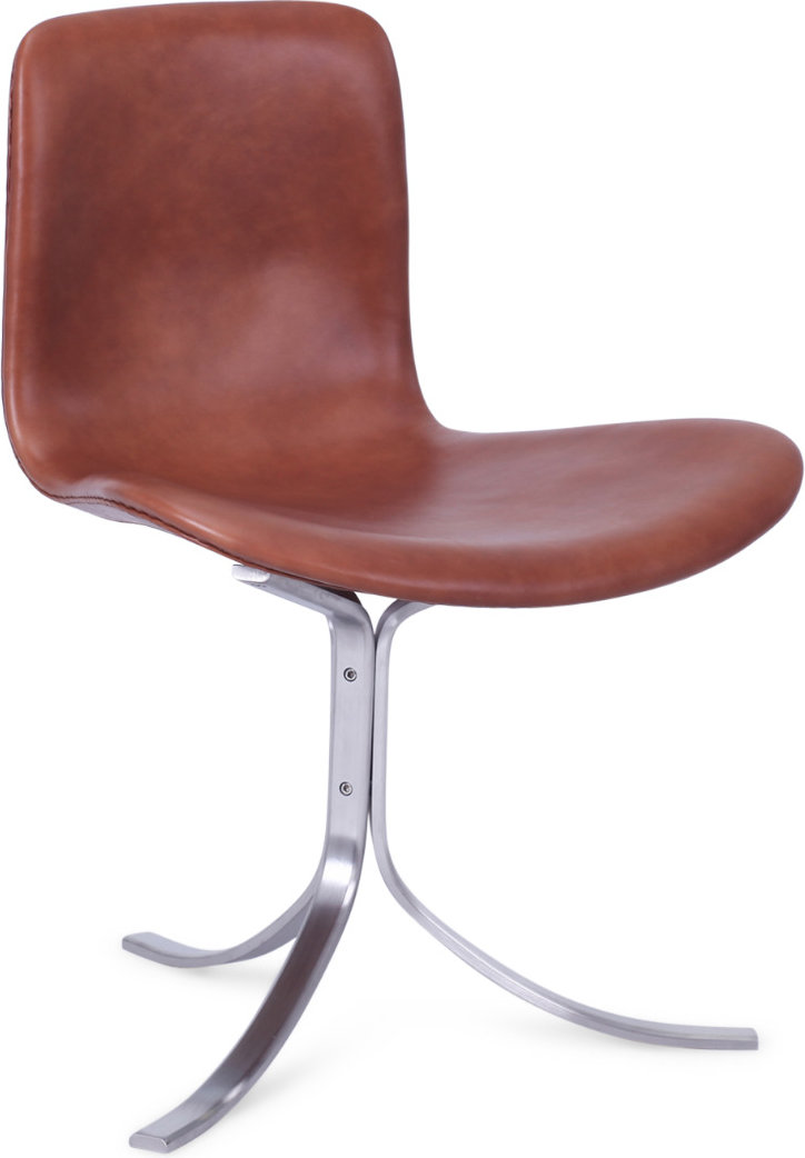 PK9 Chair  Dark Tan image.