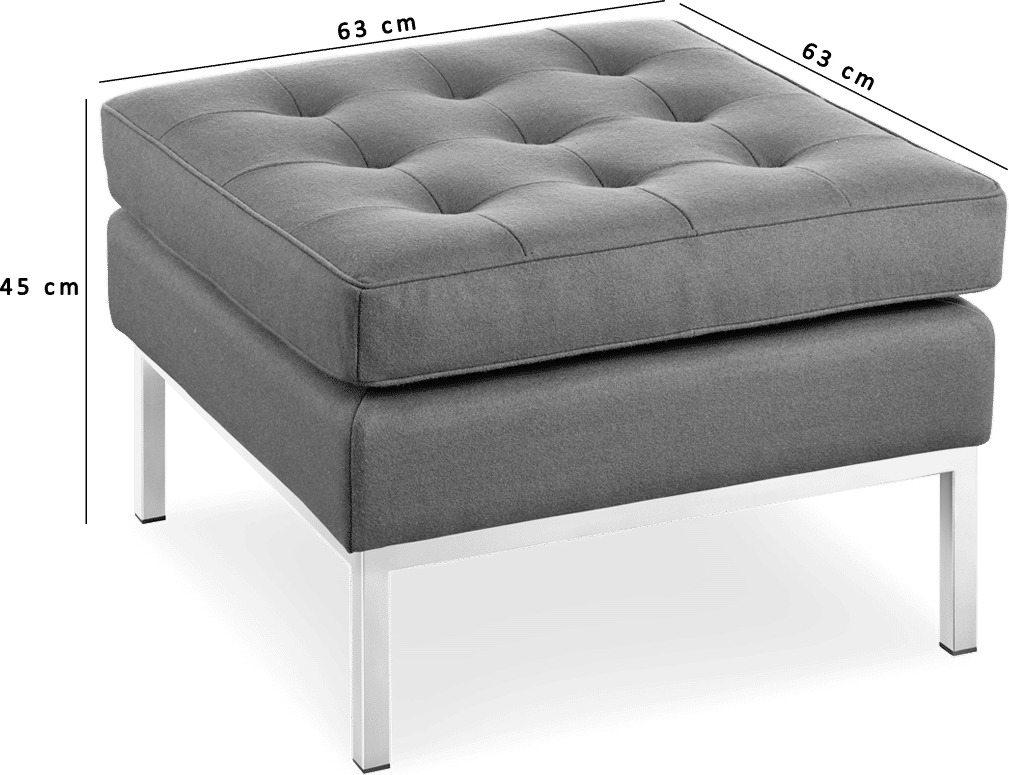 Ottoman shop black legs
