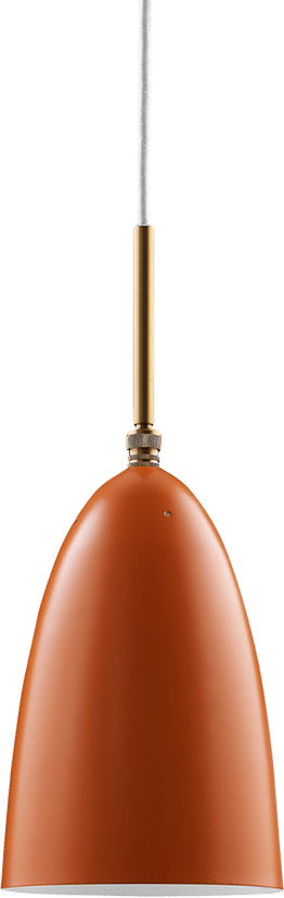 Grasshopper Style Pendant Lamp Orange image.