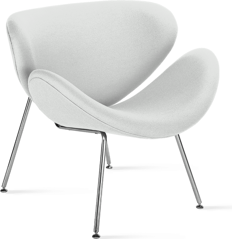 Orange Slice Chair White image.