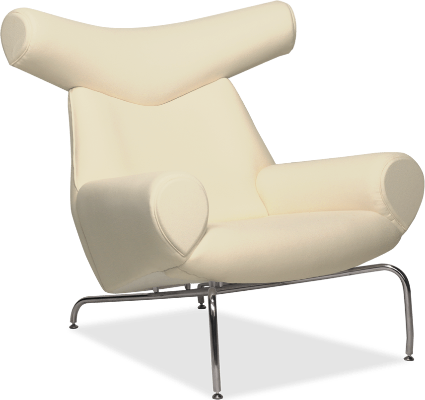 OX Chair  Premium Leather/Cream image.