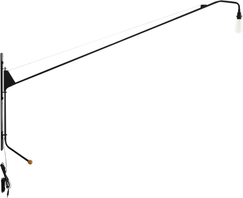Potence Wall Lamp  - Large Black/Large image.