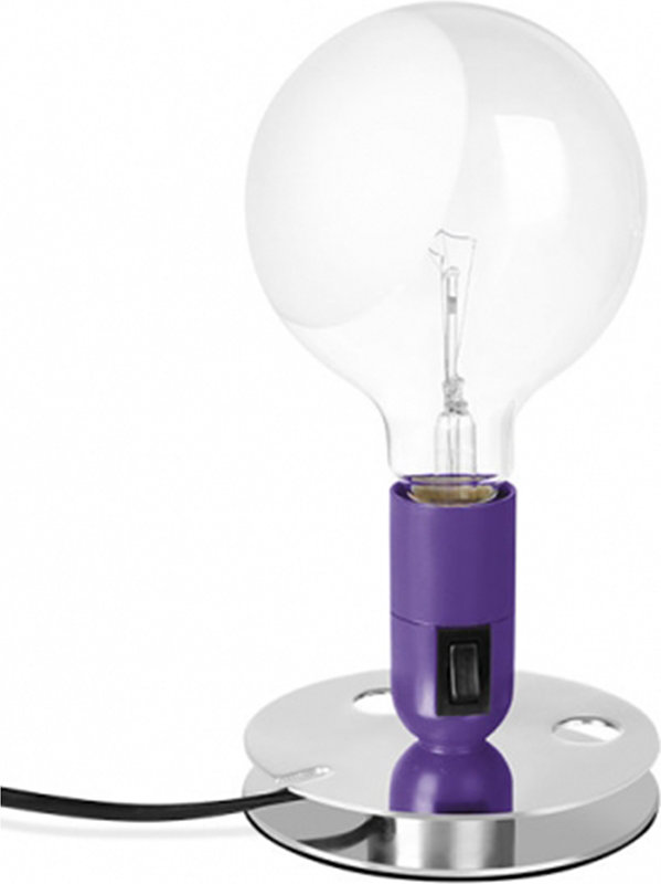 Lampadina Style Lamp Purple image.