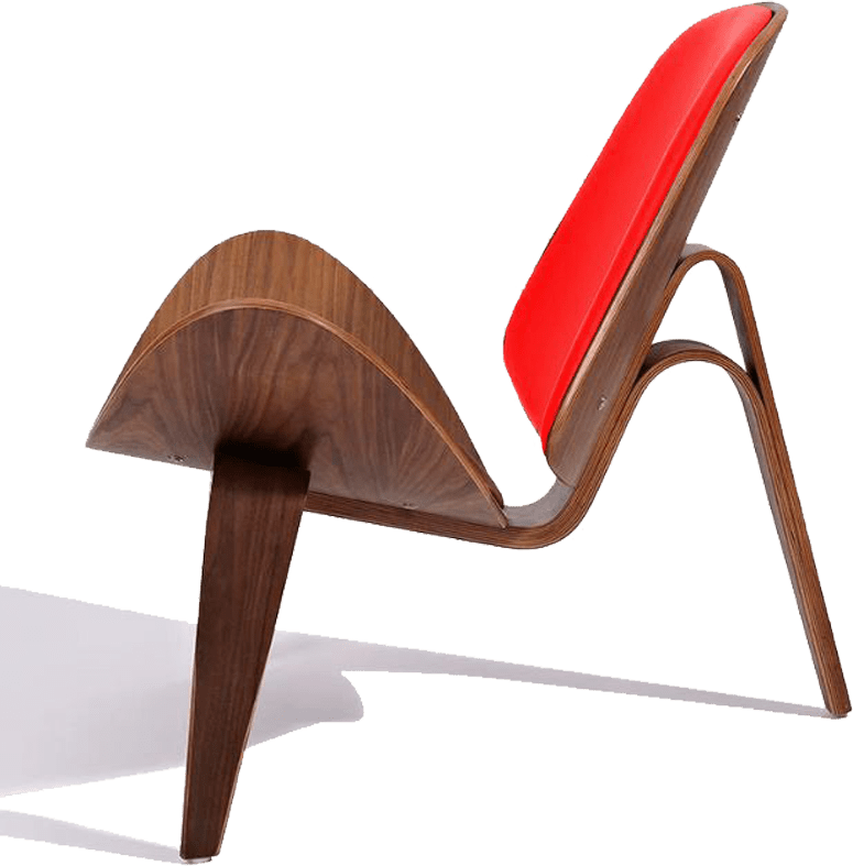 Red shell chair 2025