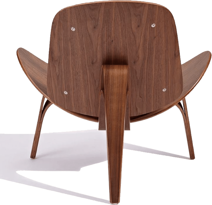 Red outlet shell chair
